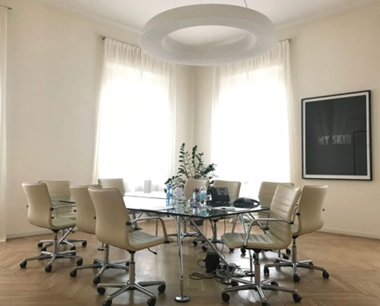 Salle de réunion du bureau de Turin
